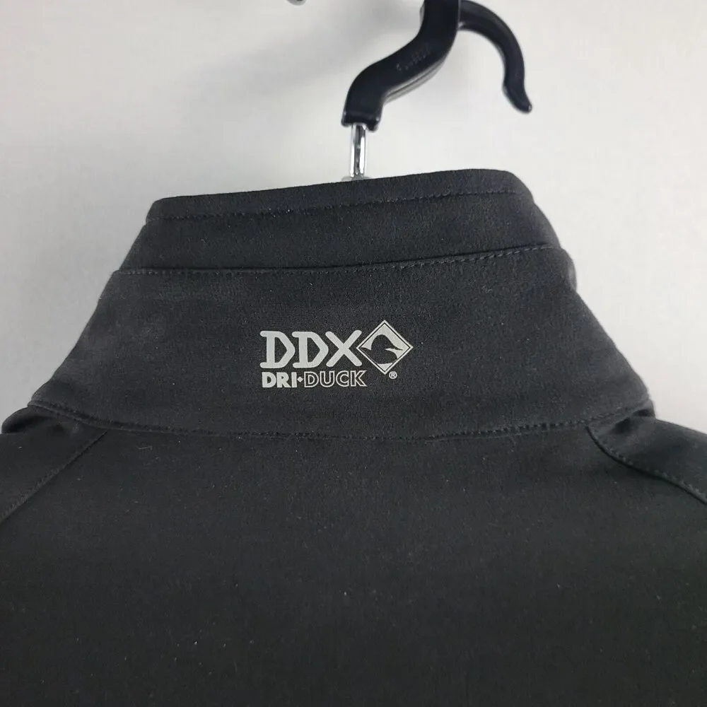 DDX dri-duck full zip jacket mens black XL fonddevetttes corvette club‎ 3413